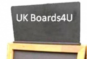 Chalkboard A Board Header