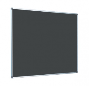 FELT PIN BOARD WITH ALUMINIUM FRAME