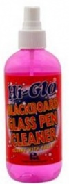 Spray cleaner for chalkboards and whiteboards