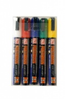 Interior Coloured Chalkboard pen, pack of 5